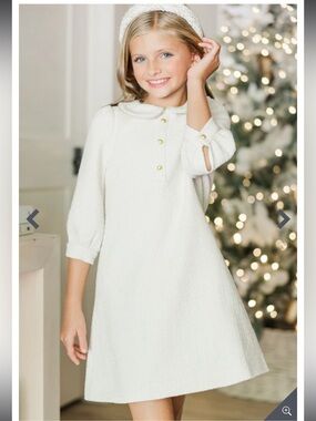 SHOP THE MINT The Lydia Cream Tweed Dress